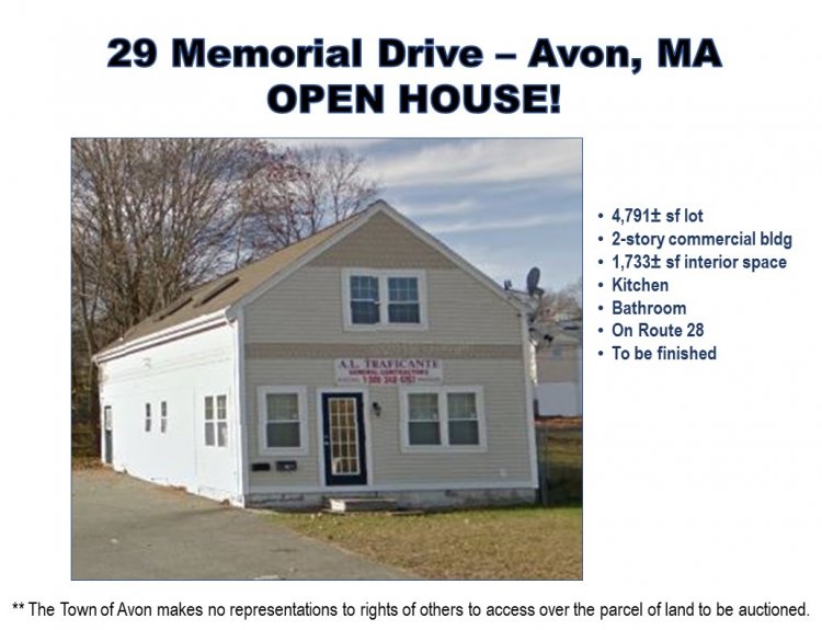 OPEN HOUSE - 29 Memorial Drive, Avon, MA
